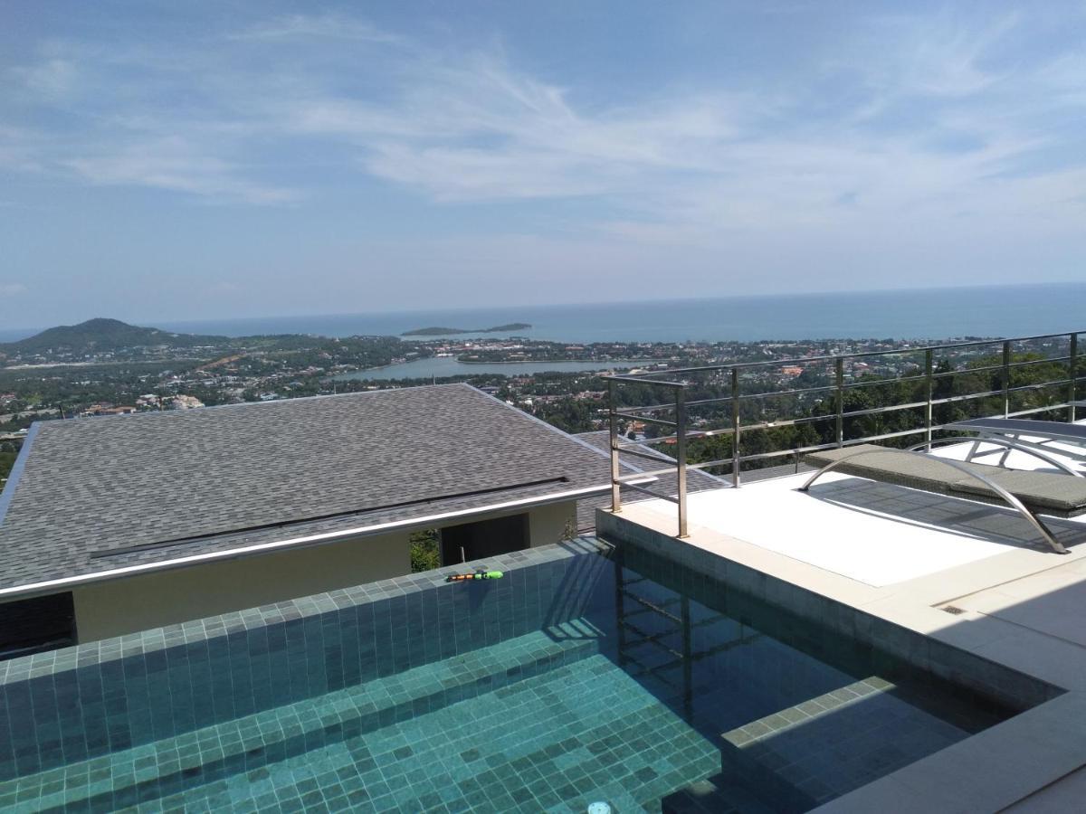 Perfect Sea View Mountain Villa Koh Samui Bãi biển Chaweng Ngoại thất bức ảnh